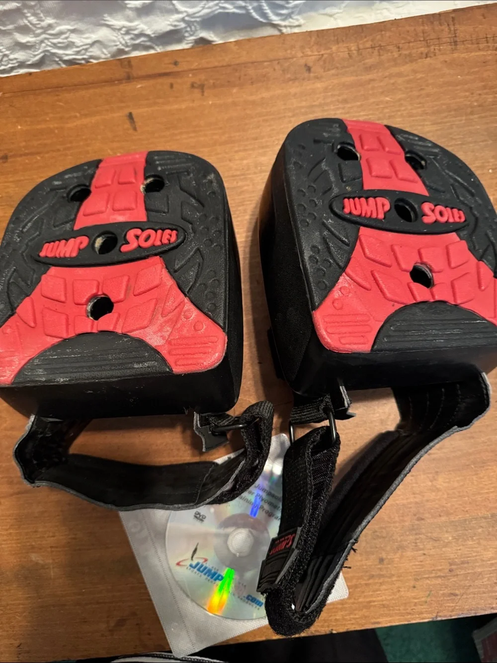 Jump Soles Training Platforms - Red/Black